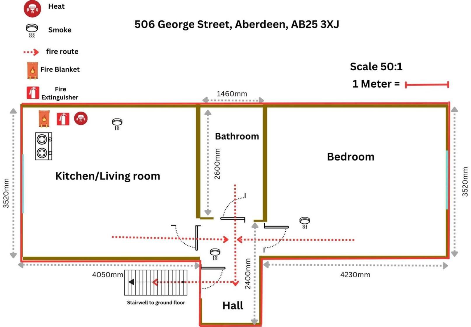 Fraser Apartment Aberdeen Esterno foto